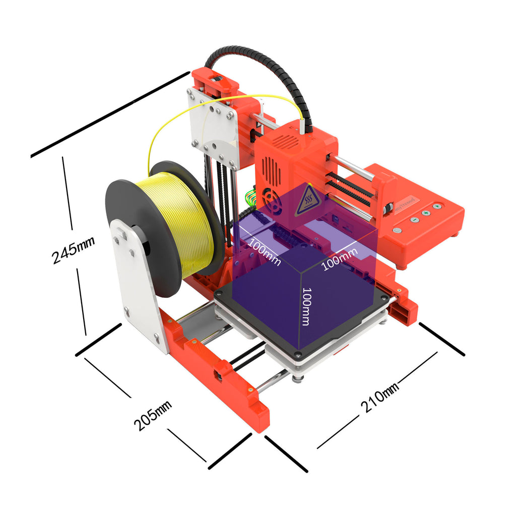 TrendTap Mini FDM 3D Printer for Beginners