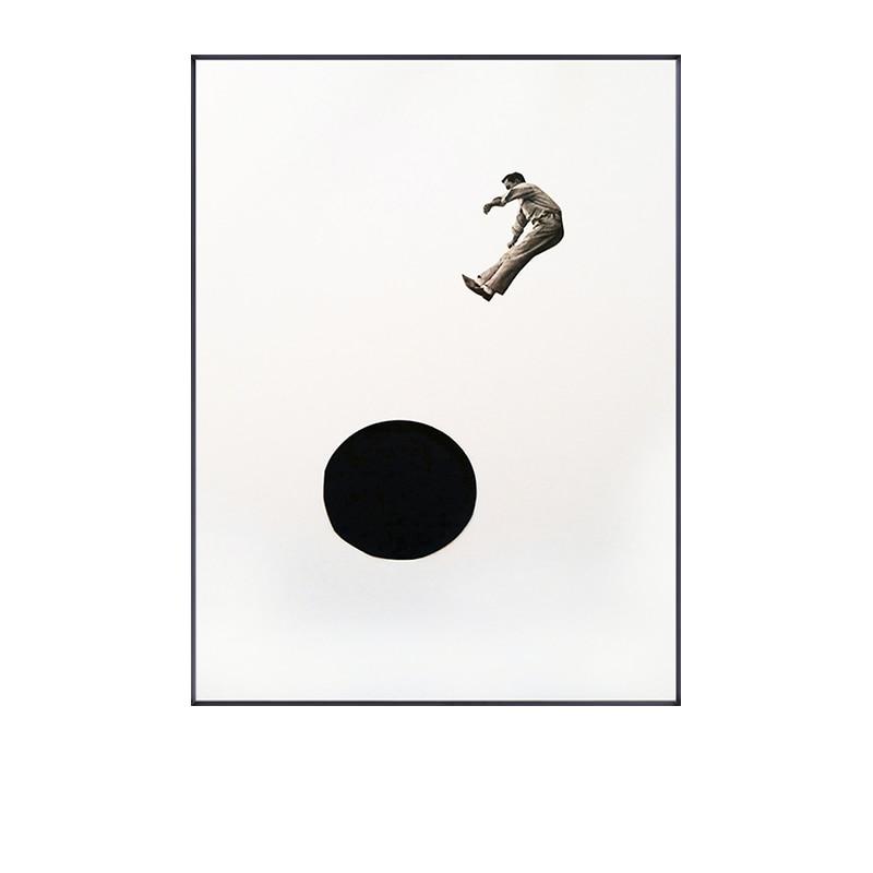 Nodic Figure Movement Wall Art
