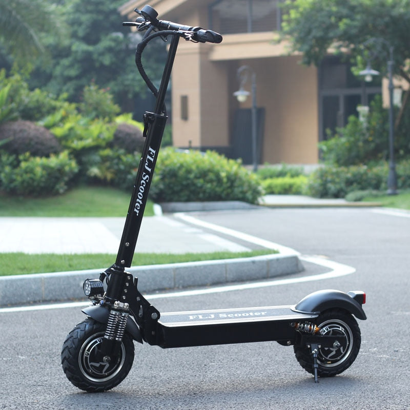 TrendTap Twin Motor Folding Electric Scooter
