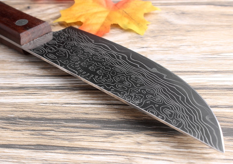 Professional Japanese Damascus Steel Kitchen Chef Knife