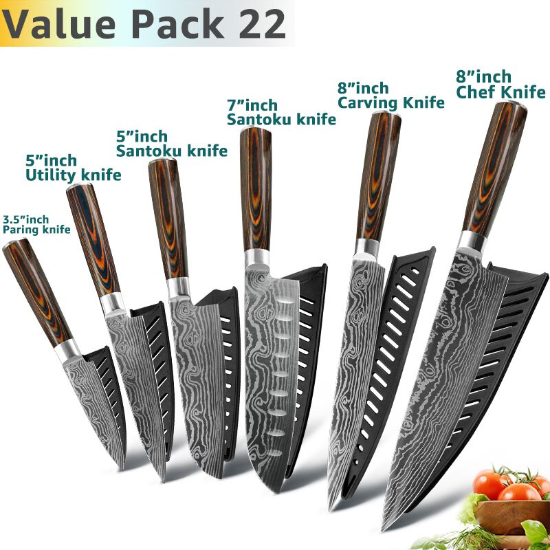 Carbon Stainless Steel Kitchen Knife