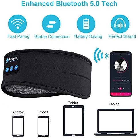 TrendTap Bluetooth Sleep Headphones Headband