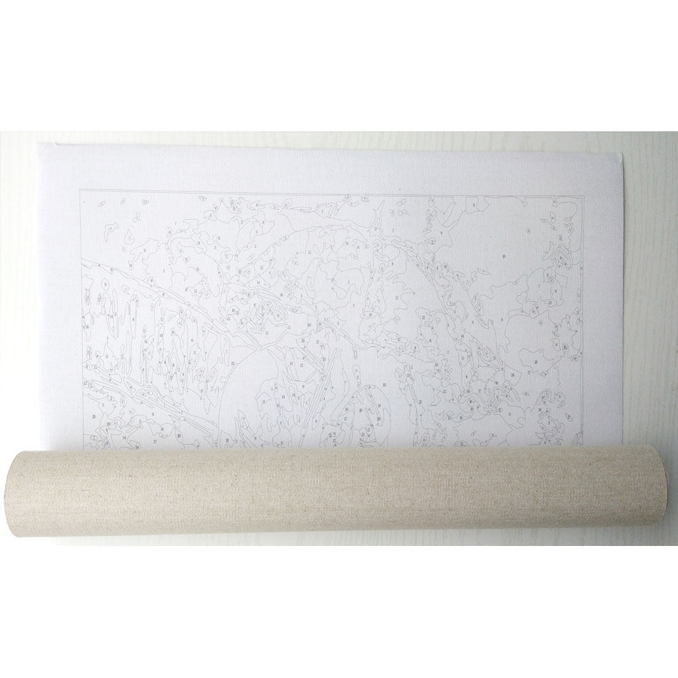 Frameless Sleeping Cat Wall Art DIY