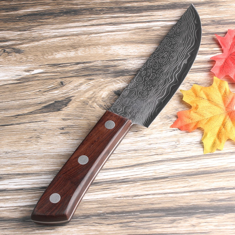 Professional Japanese Damascus Steel Kitchen Chef Knife