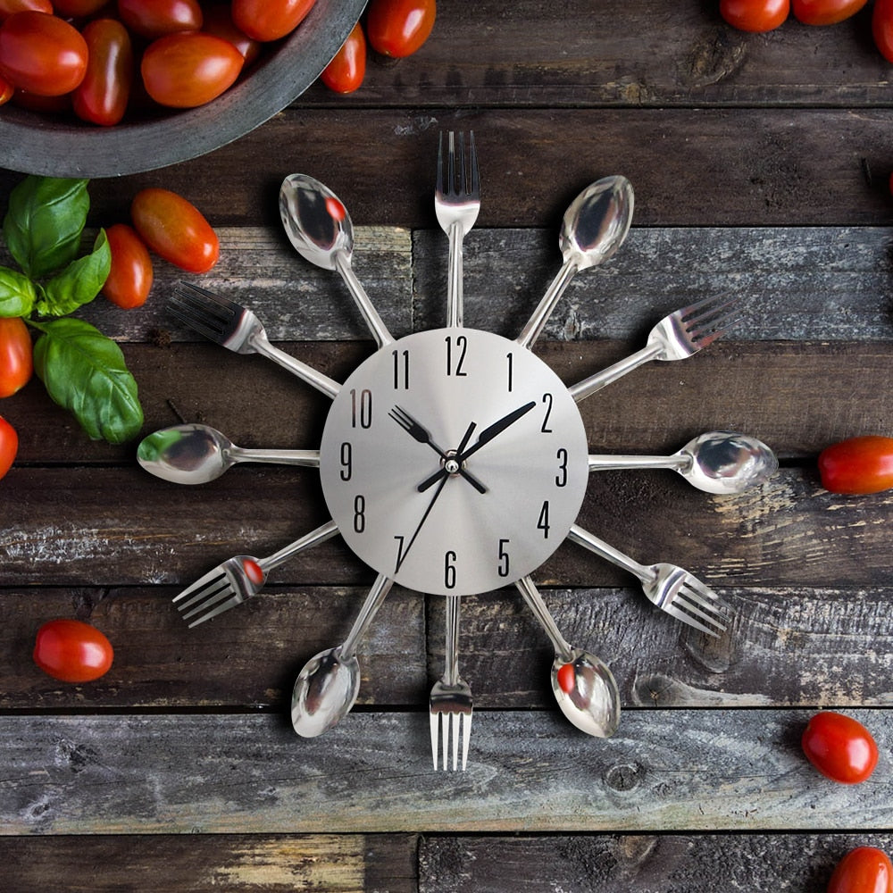 Metal Kitchen Wall Clocks