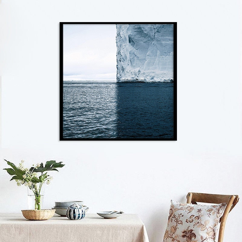 Nordic Ocean Canvas Wall Art