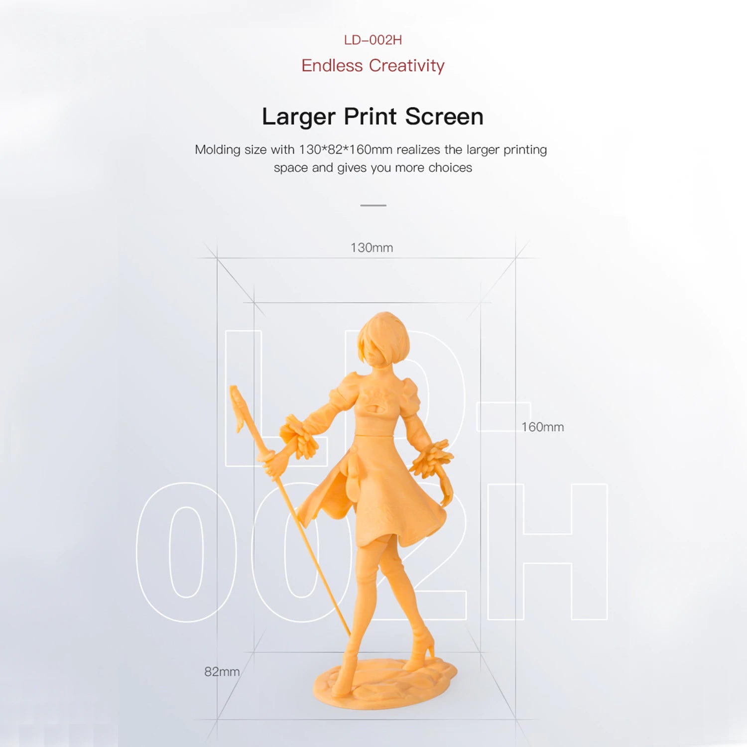 TrendTap 2K LCD Resin 3D Printer