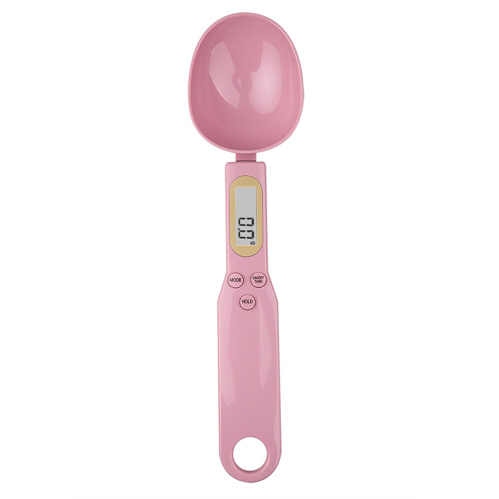 Digital measuring spoon scale LCD kitchen scale for baking coffee and pet food setup view