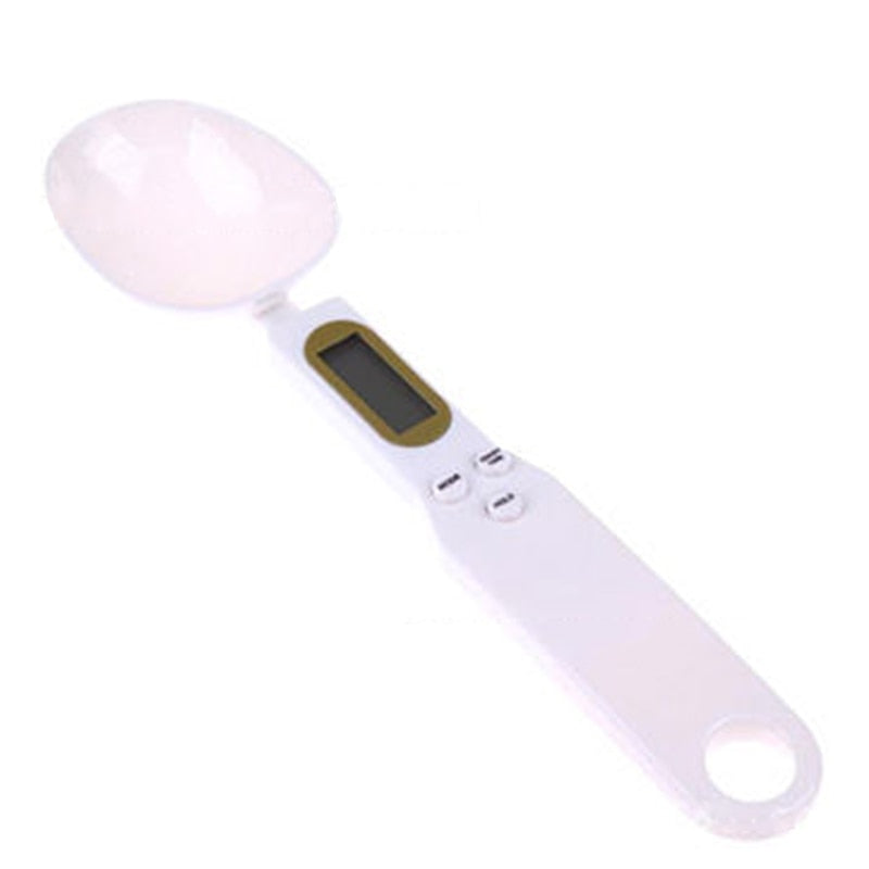 Digital measuring spoon scale LCD kitchen scale for baking coffee and pet food included accessories view