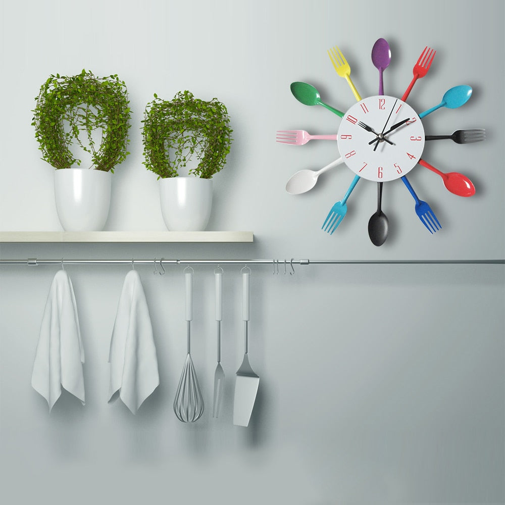 Metal Kitchen Wall Clocks