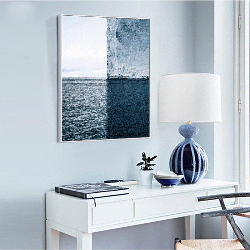 Nordic Ocean Canvas Wall Art