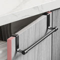 drapedry over cabinet towel rack