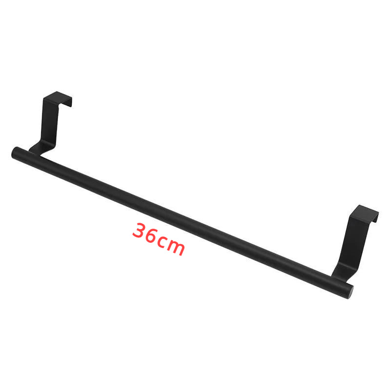 drapedry over cabinet towel rack