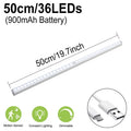 PIR motion sensor LED cabinet light stick-on under cabinet night light setup view