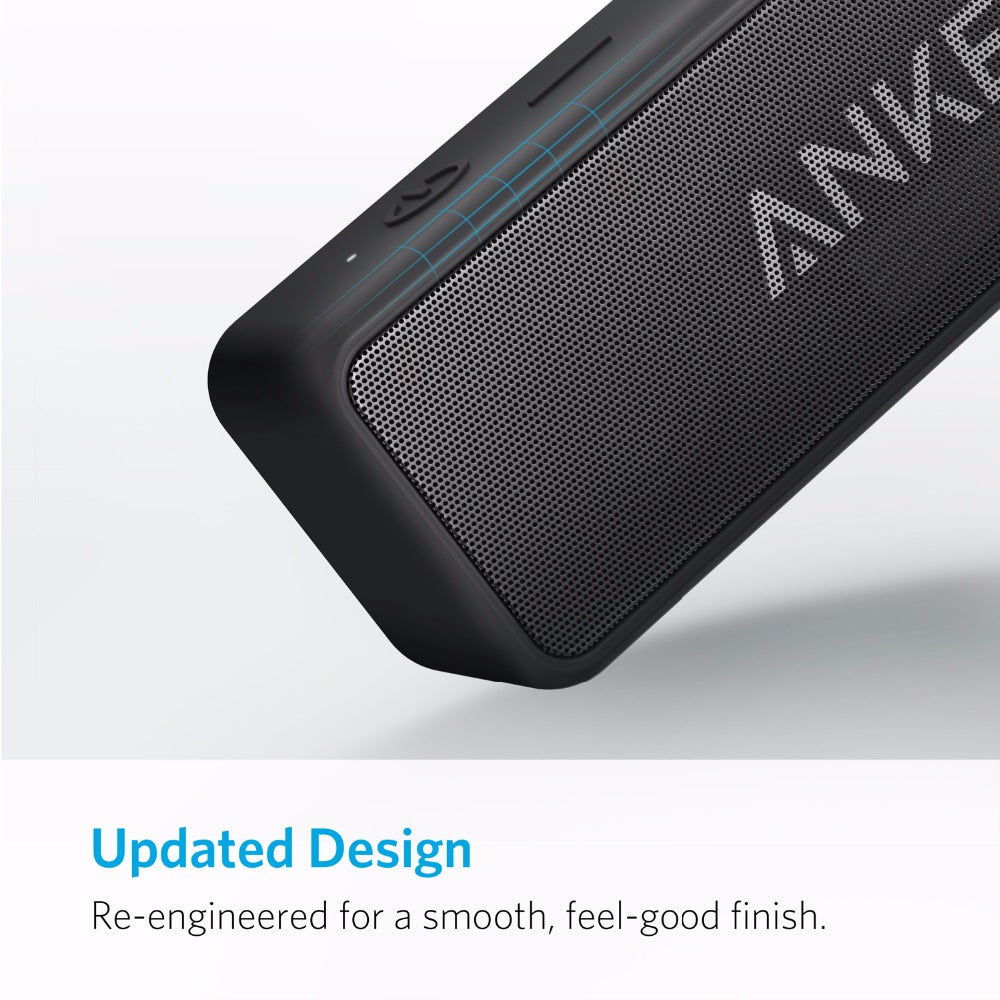 Portable Bluetooth speaker wireless speaker with USB AUX and deep bass sound alternate angle