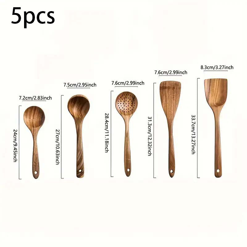 everwood 5 piece kitchen utensil set