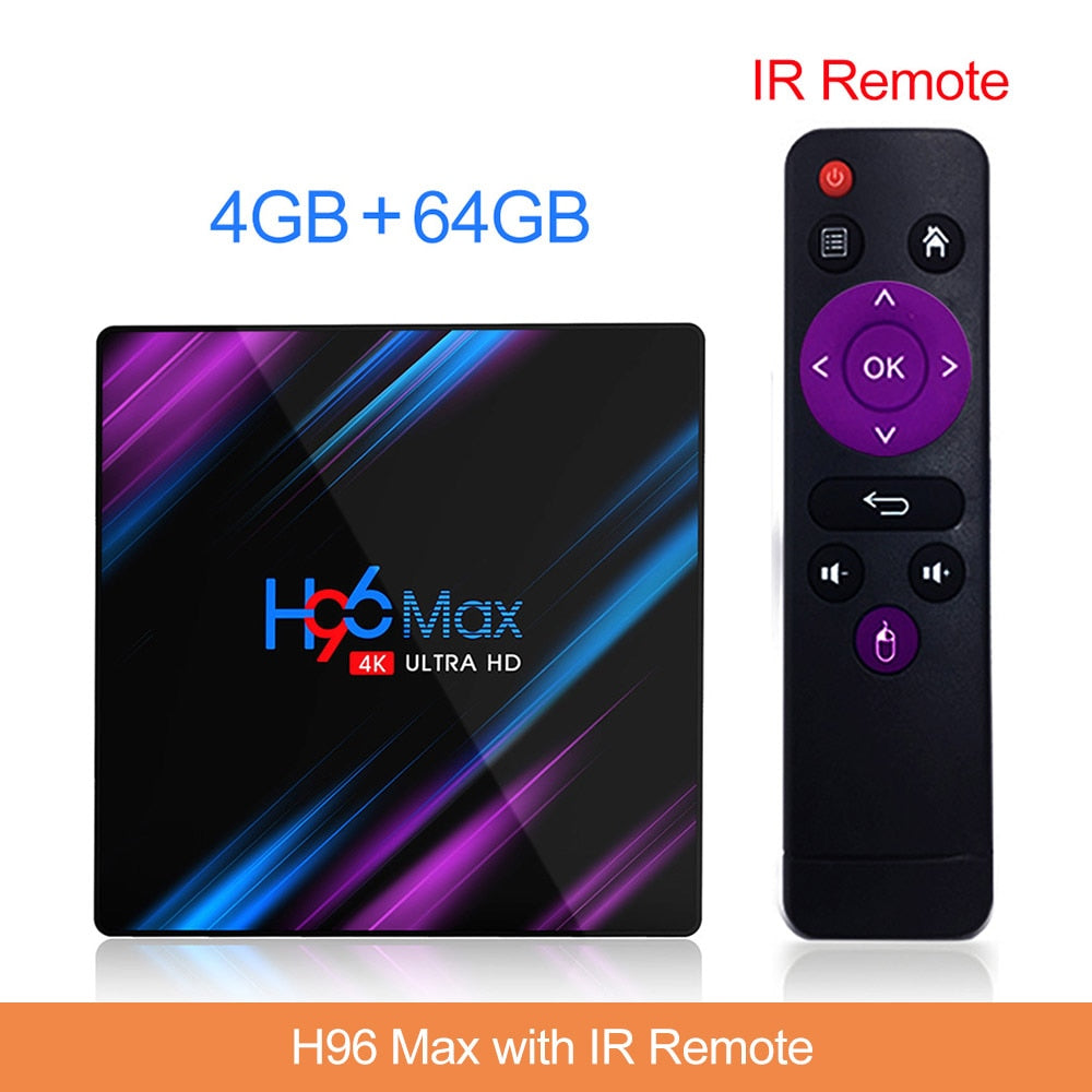 4K smart TV streaming box Android media player with HDMI WiFi and remote lifestyle view