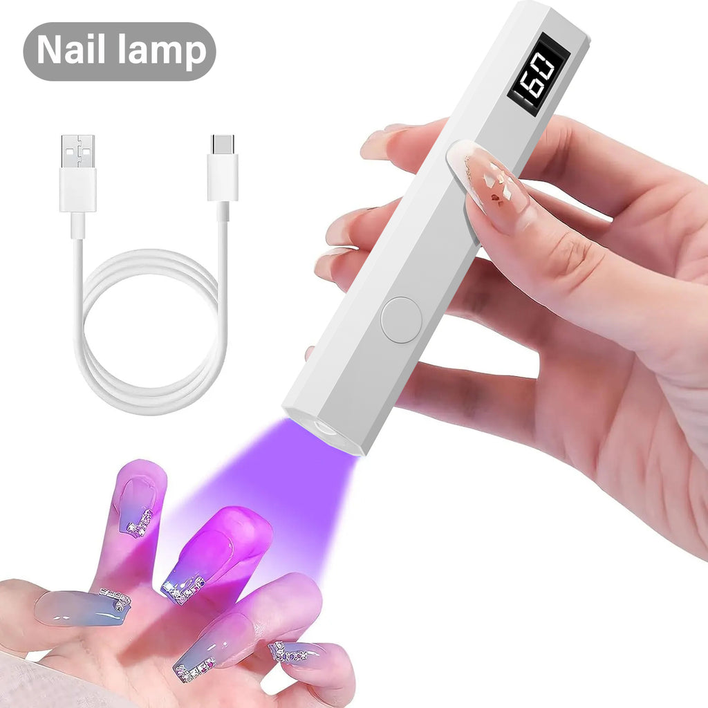 glosscure portable uv nail lamp