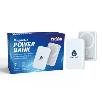 5,000mAh magnetic wireless power bank