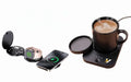 Wireless charging station and mug warmer desk bundle