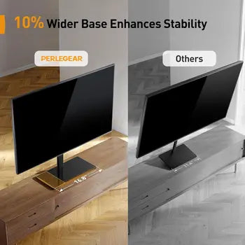TV stand height adjustment details