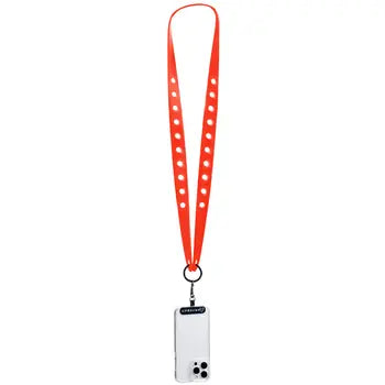 Orange phone strap option