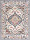 Haymond machine-woven neutral area rug