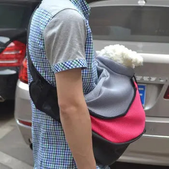 Ventilated pet backpack carrier