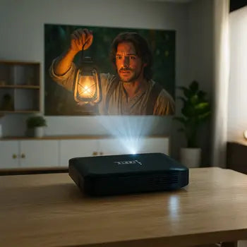 Compact projector used for big-screen entertainment
