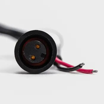Universal connector on outdoor power kit
