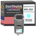 Canon PFI-701PC 700mL photo cyan remanufactured ink cartridge