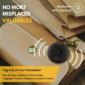 Smart tracker attached to personal item