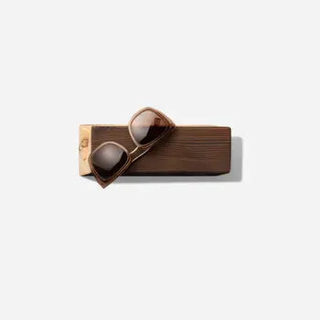 Sunglass organizer used on a tabletop
