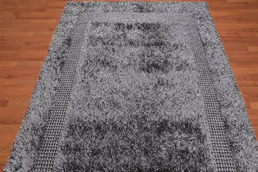 Five-by-seven-foot-six shag rug full view