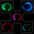 USB-rechargeable LED pet safety collar