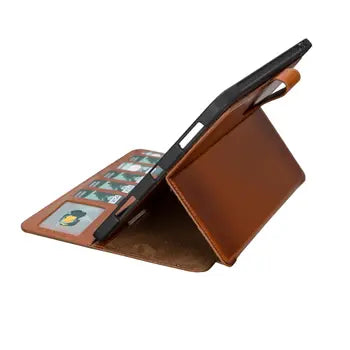 Full-grain leather wallet case for 11-inch iPad Pro