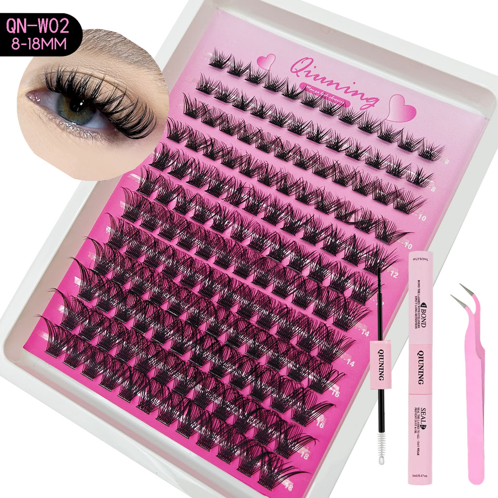 lashluxe manga lash clusters kit
