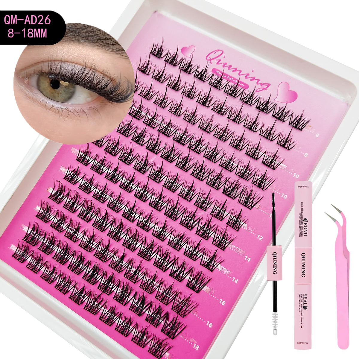 lashluxe manga lash clusters kit
