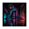 Liminal Heatmap original psychedelic art print on a clean white background