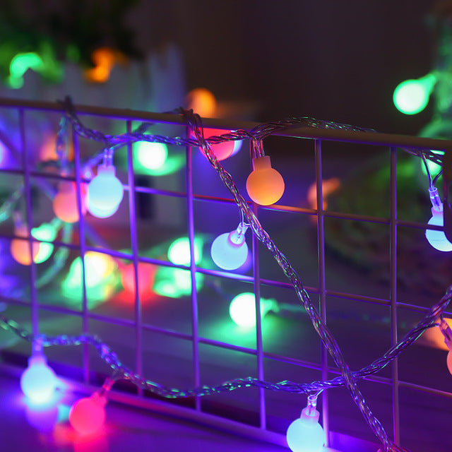 partyorbball led ball string lights