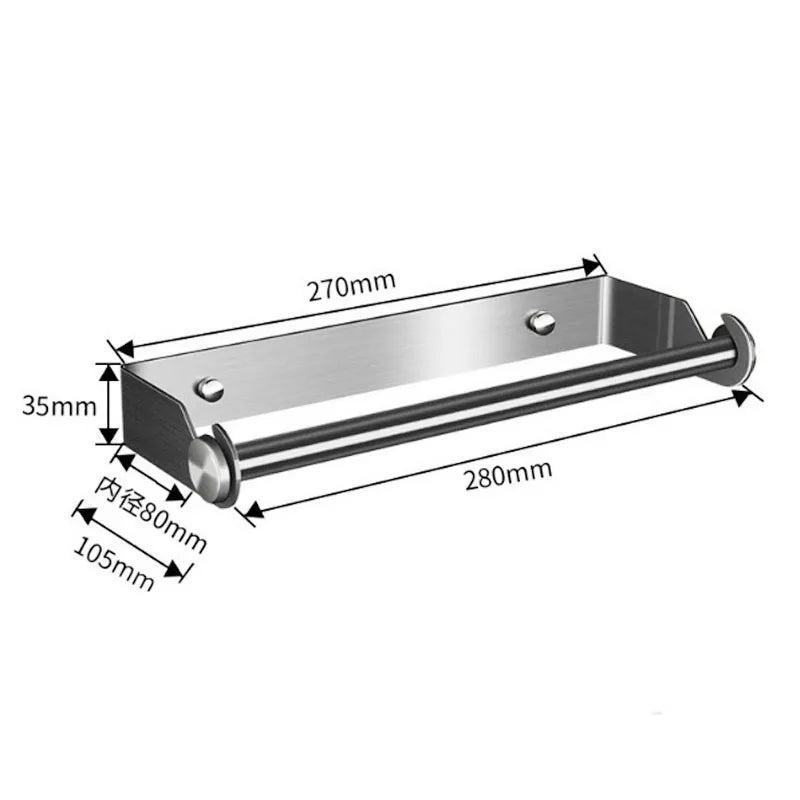 rollright wall mount paper towel holder