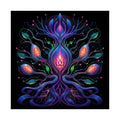 Alien Botanical Circuit original TrendTap art print shown on a clean white display