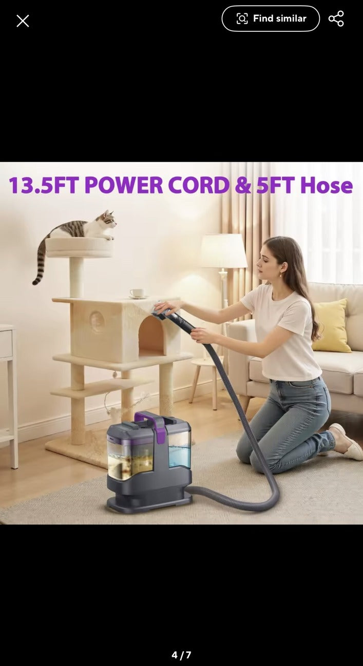 TrendTap C9 SpotLift Pro long cord and hose image