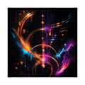 Copper Night Meridian original TrendTap art print shown on a clean white display