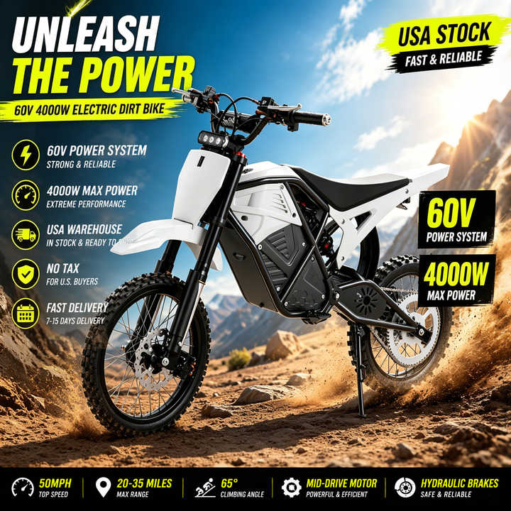 TrendTap EM-4 60V 4000W electric dirt bike