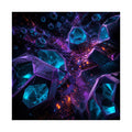 Hollow Lantern Tectonics original TrendTap art print shown on a clean white display