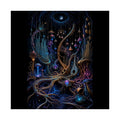 Lunar Root Orchestra original TrendTap art print shown on a clean white display