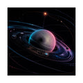 Orbit of the Unsaid original TrendTap art print shown on a clean white display