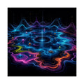 Pale Signal Reservoir original TrendTap art print shown on a clean white display