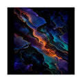 Radiant Cartographic Scar original TrendTap art print shown on a clean white display